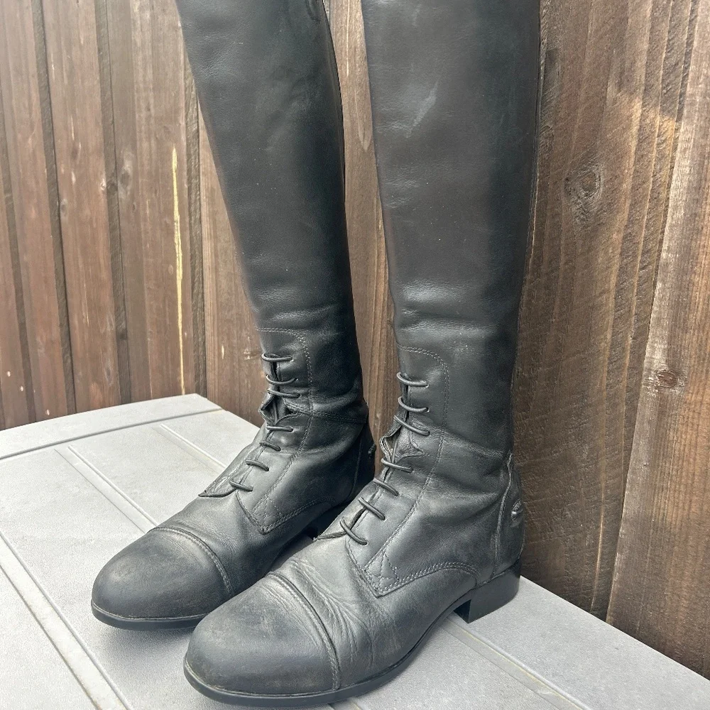Ariat Tall equestrian Riding Boots size 8 - Picture 11 of 11